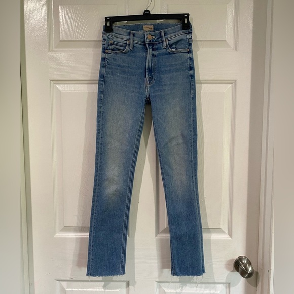 MOTHER Blue Ankle & Cropped Jeans - Picture 2 of 14